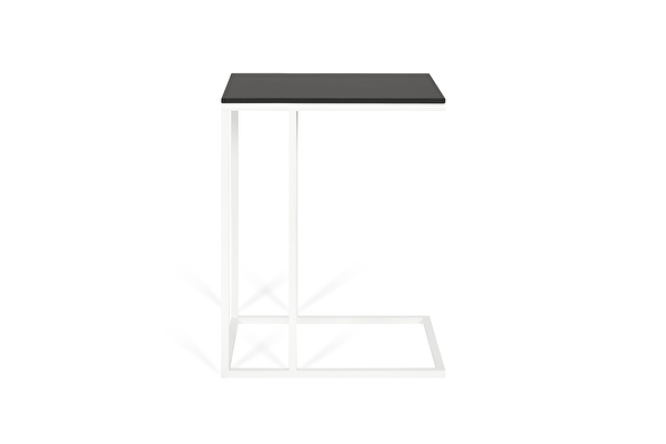 FOREST White Sofa side table Black-fenix