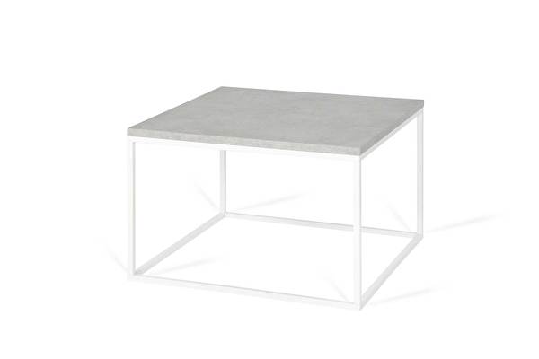 FOREST White Coffee Square table Concrete