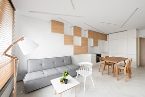 COFFEE TABLE SQUARE SHADOW TABLE