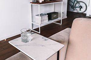 HELPER Sofa Side table Round