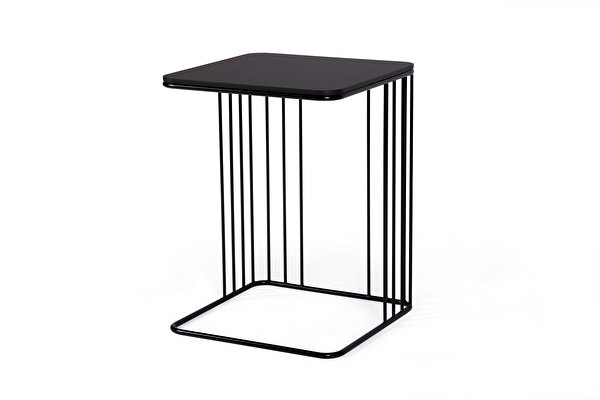 ELEGANS Sofa Side table Black-fenix