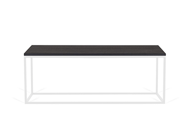 FOREST White Coffee table Black-oak