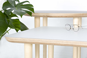 COFFEE TABLE SQUARE SHADOW TABLE