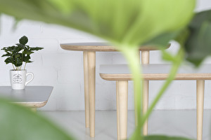 COFFEE TABLE SQUARE SHADOW TABLE