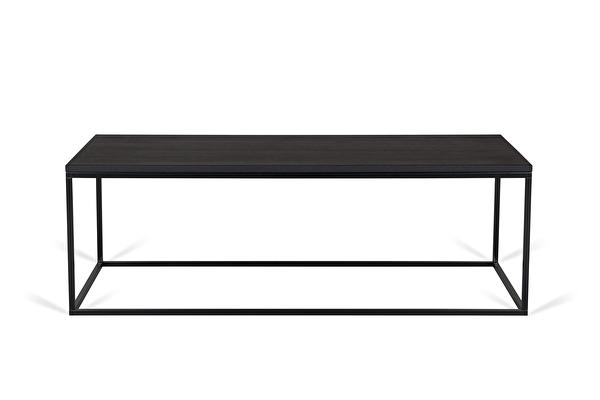 FOREST Coffee table long Black-oak